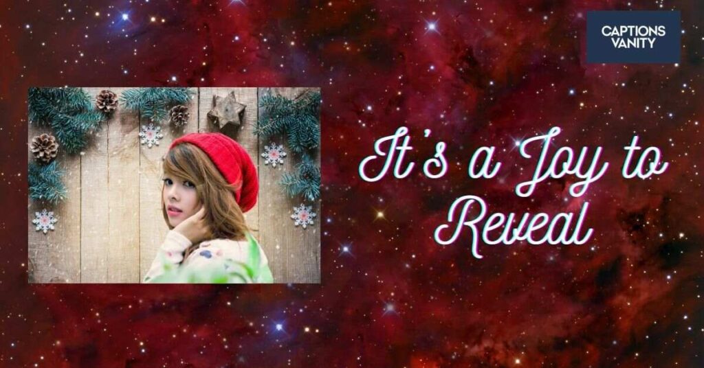 It’s a Joy to Reveal
