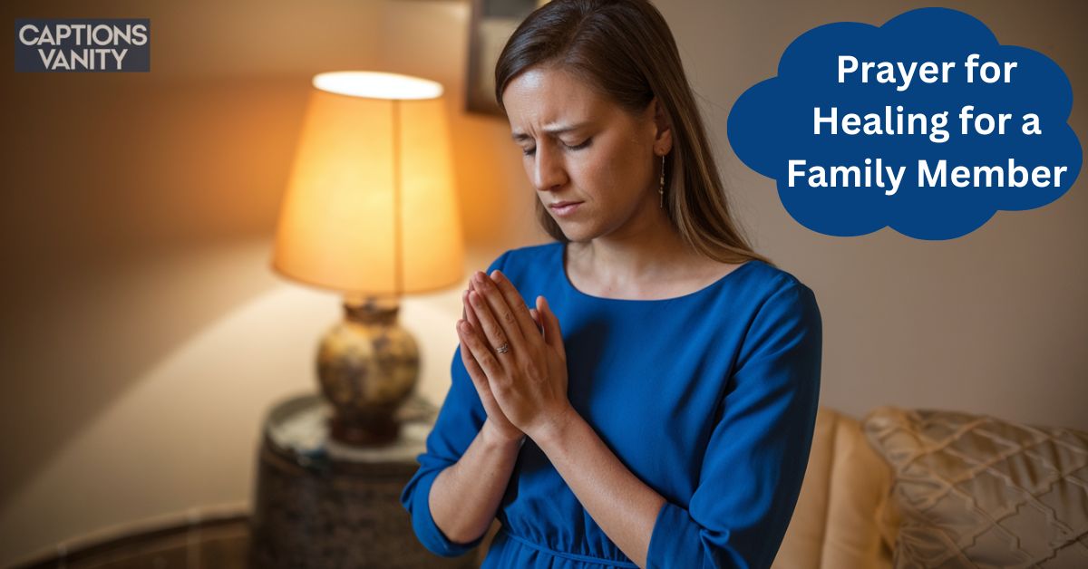 20+ Prayer for Healing for a Family Member