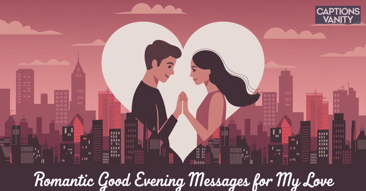 30+ Romantic Good Evening Messages for My Love