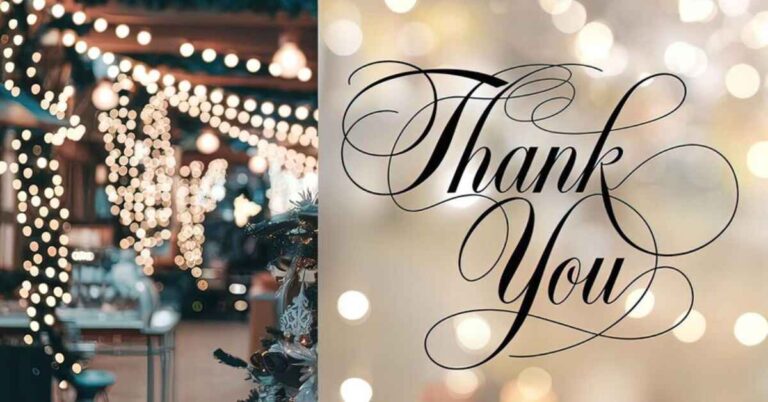 20 best thank you messages for party host