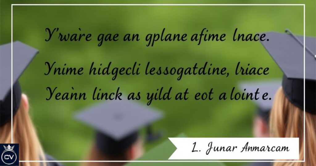 Personalized Graduation Messages